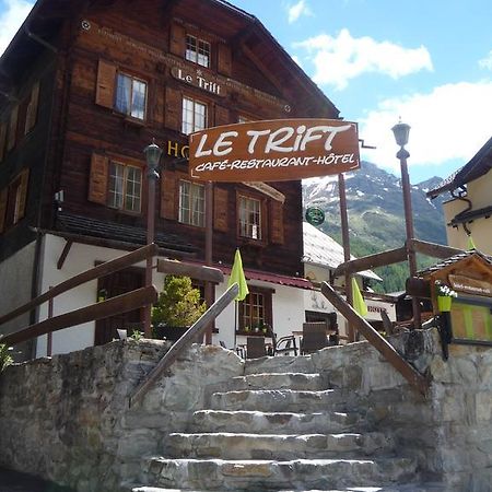 Hotel - Petit-Dejeuner Le Trift Zinal Zewnętrze zdjęcie