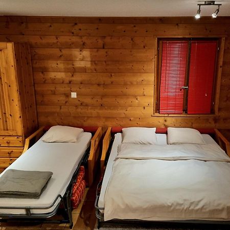 Hotel - Petit-Dejeuner Le Trift Zinal Zewnętrze zdjęcie