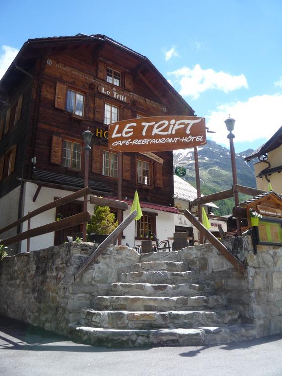 Hotel - Petit-Dejeuner Le Trift Zinal Zewnętrze zdjęcie